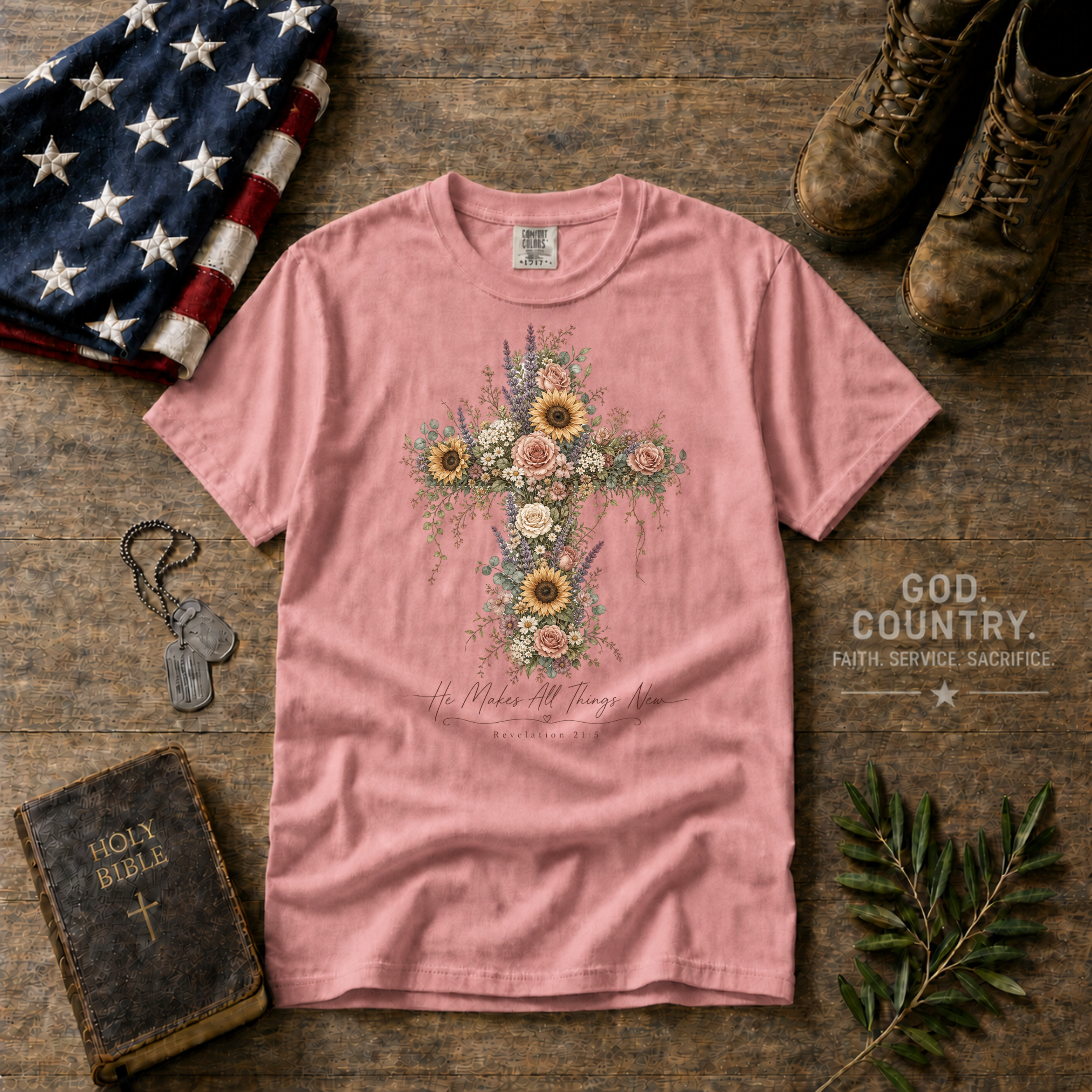 He Makes All Things New Tee Shirt