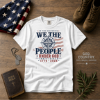In The Beginning We The People Under God Tee Shirt
