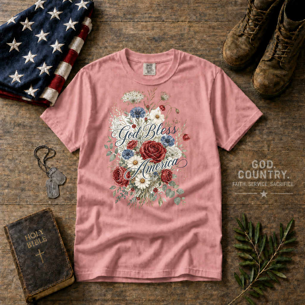 God Bless America Tee Shirt