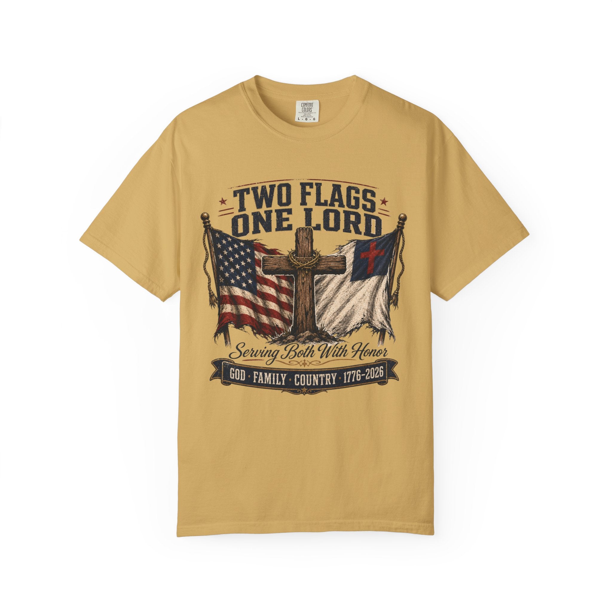 Two Flags - One Lord Tee Shirt