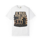 He Walks Beside Them Tee Shirt