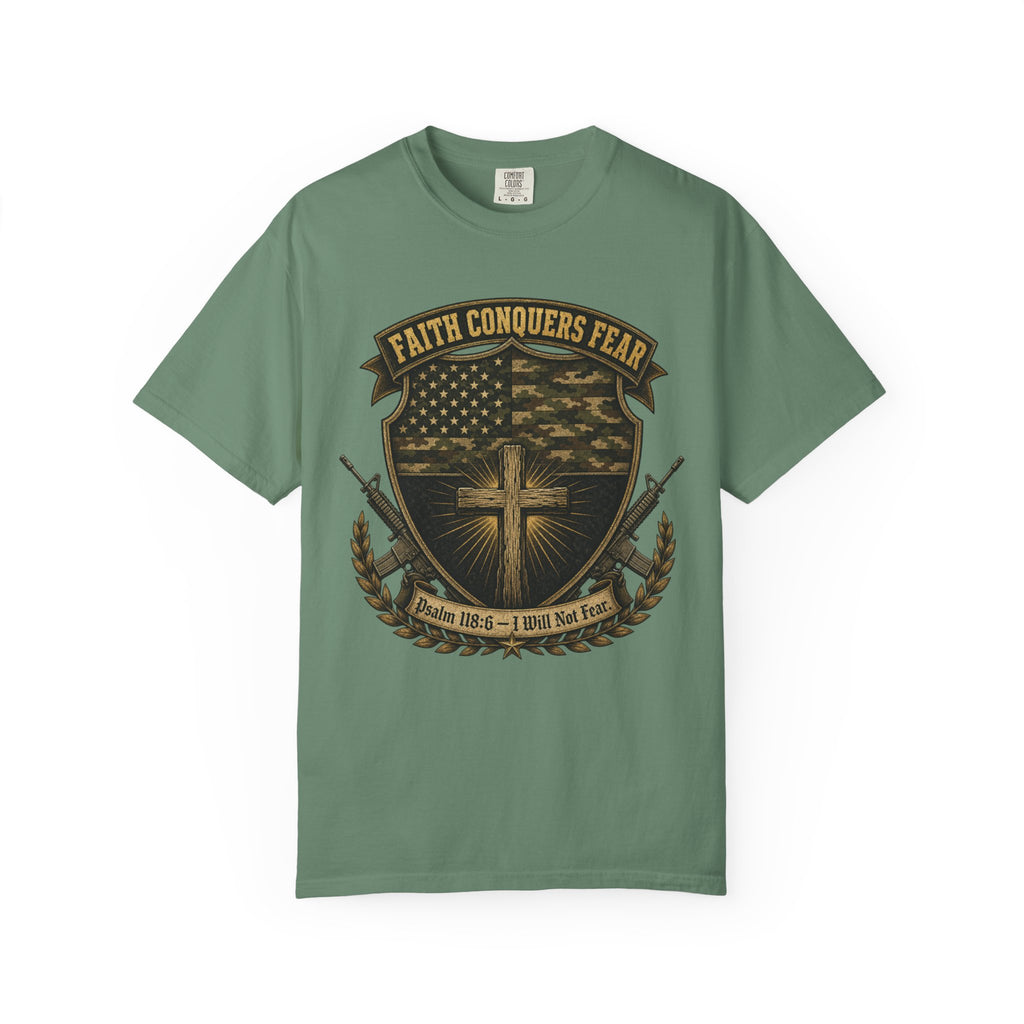 Faith Conquers Fear Tee Shirt