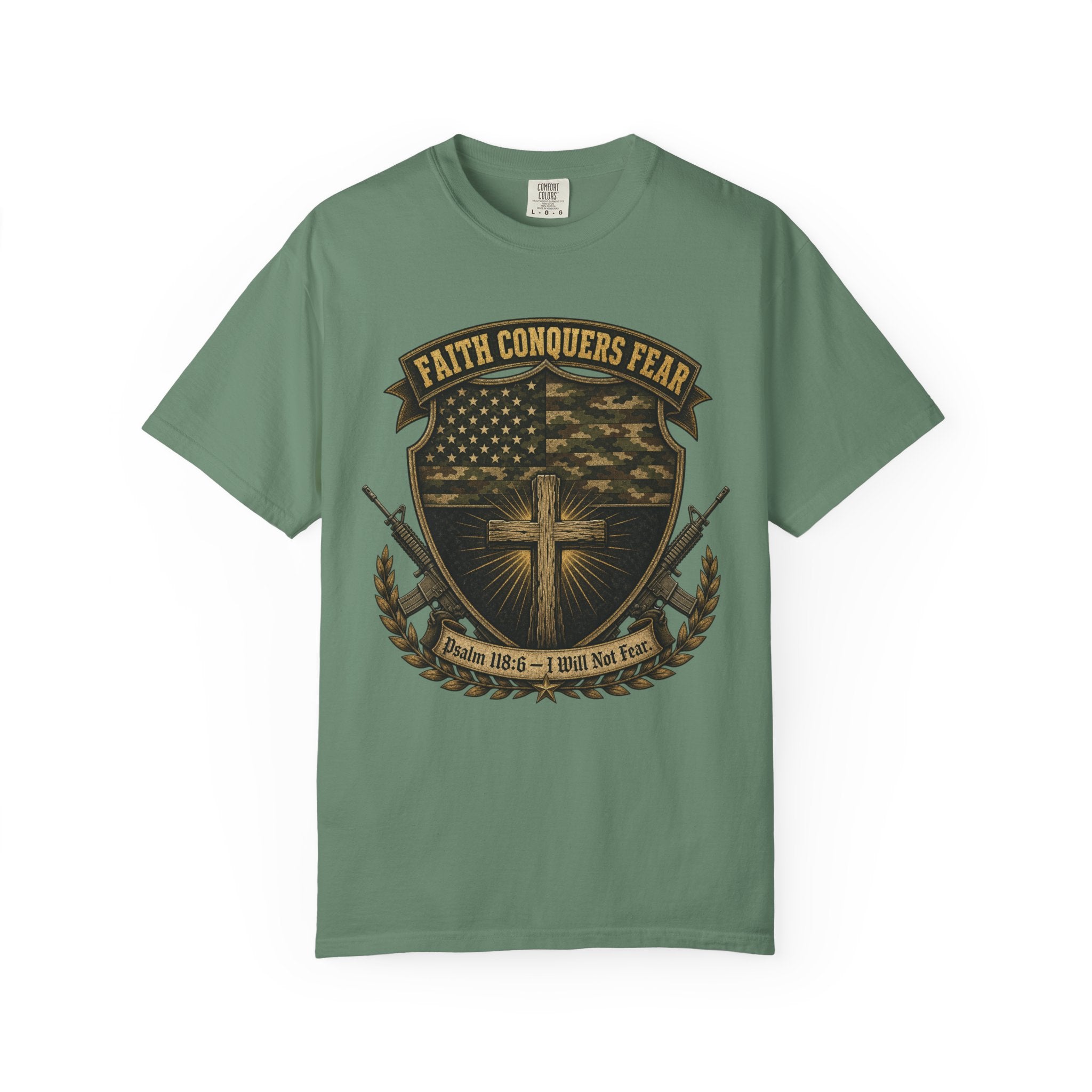 Faith Conquers Fear Tee Shirt