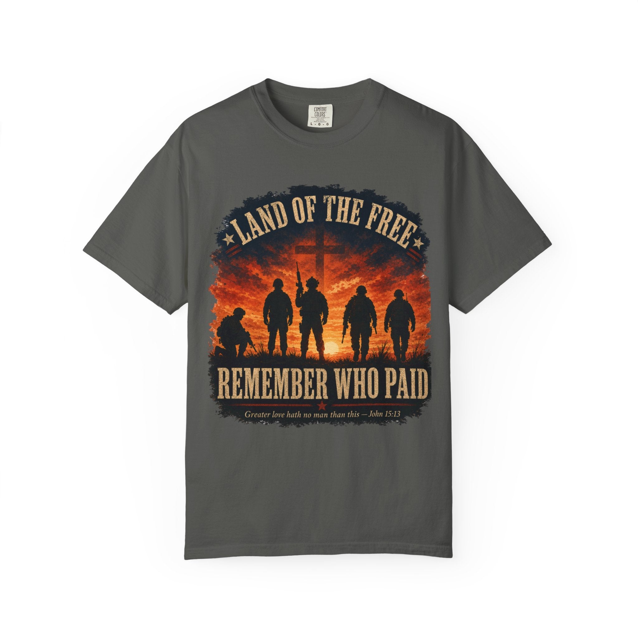 Land Of The Free - Remember Who Paid Tee Shirt