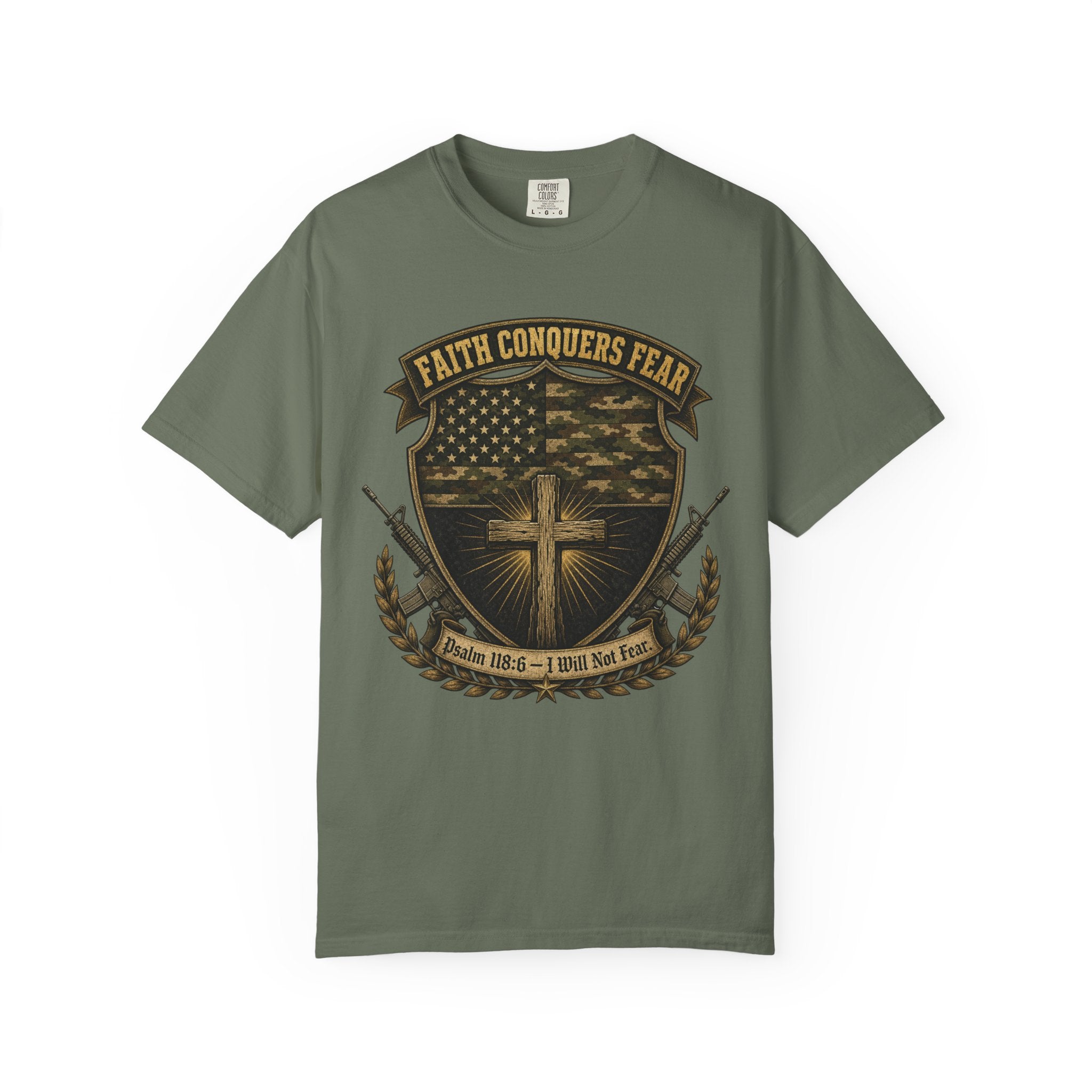 Faith Conquers Fear Tee Shirt