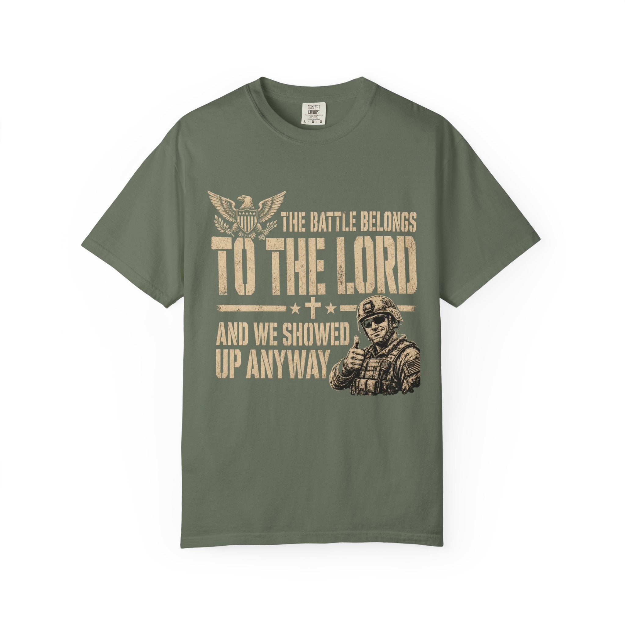 The Battle Belongs To The Lord Tee Shirt