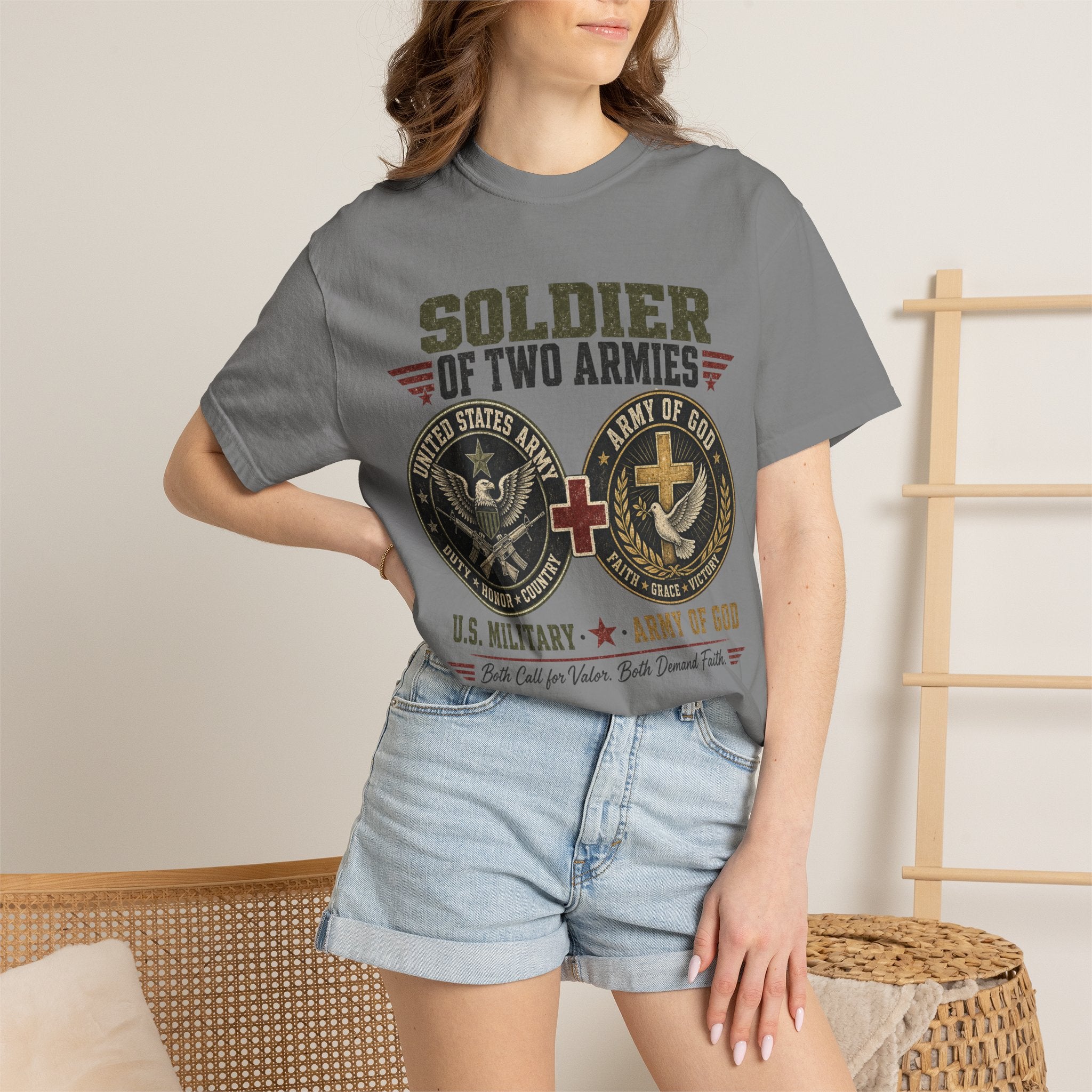 Soldier Of Two Armies Tee Shirt