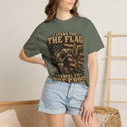 Stand For The Flag - Kneel For The Cross Tee Shirt