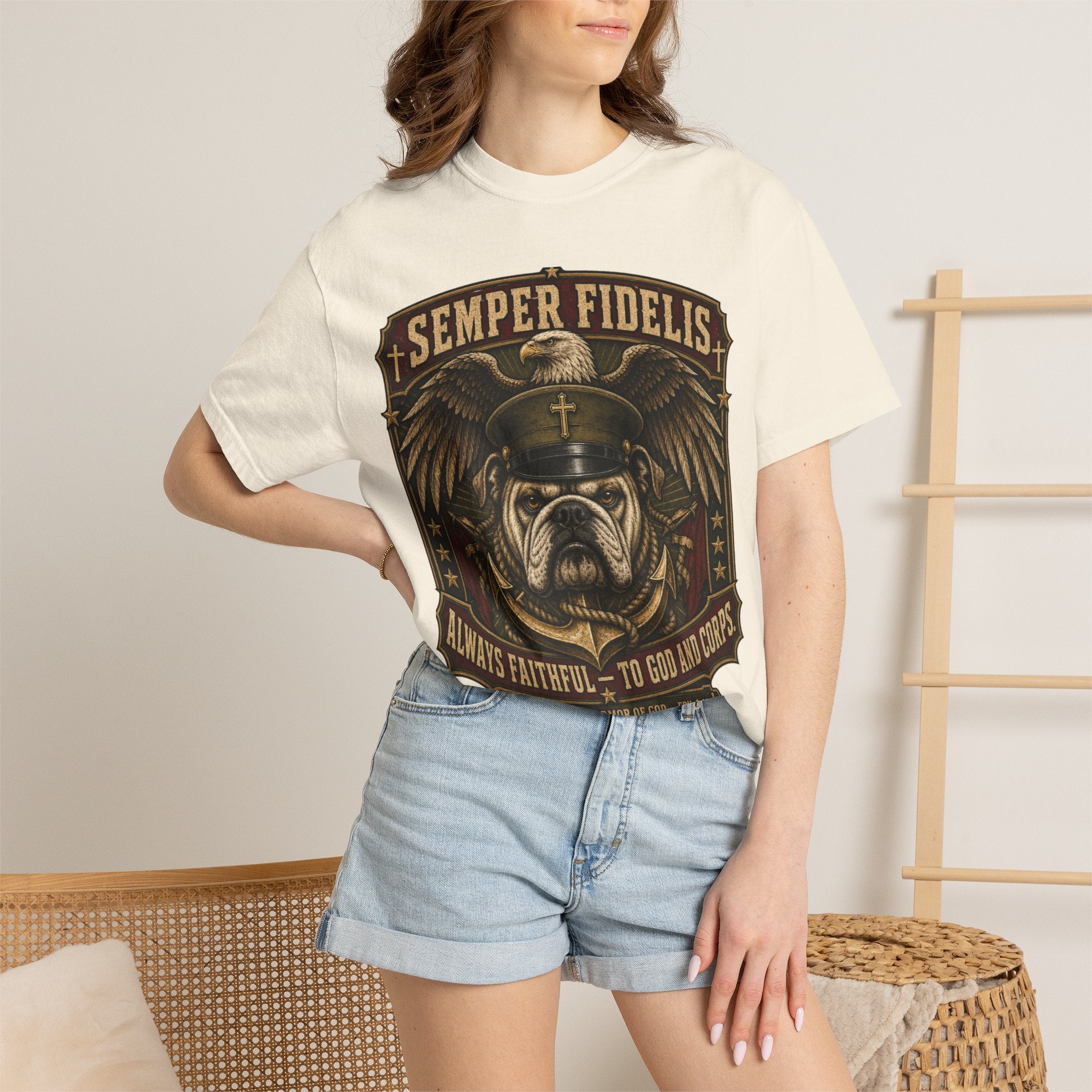 Always Faithful To God & Corps Tee Shirt