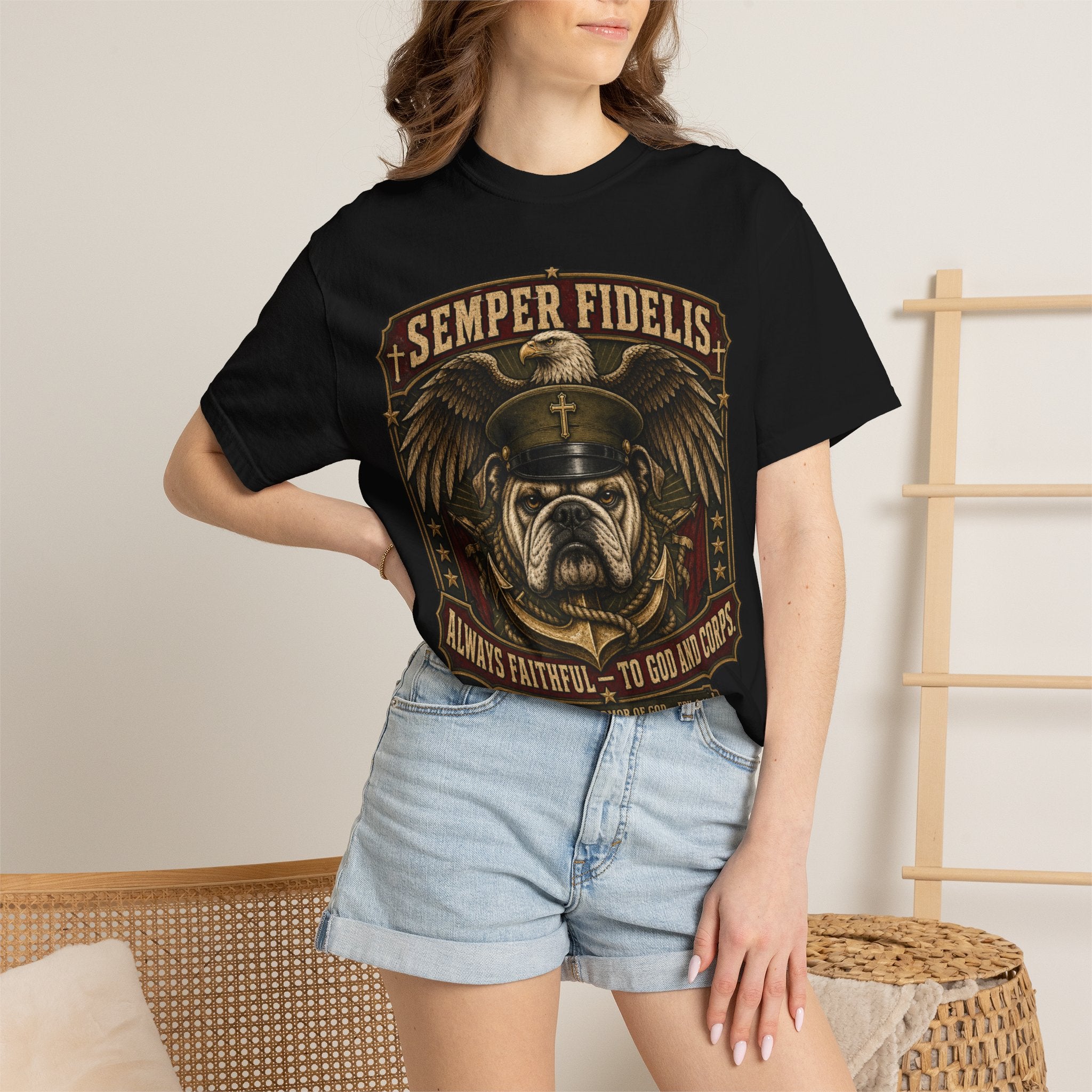 Always Faithful To God & Corps Tee Shirt