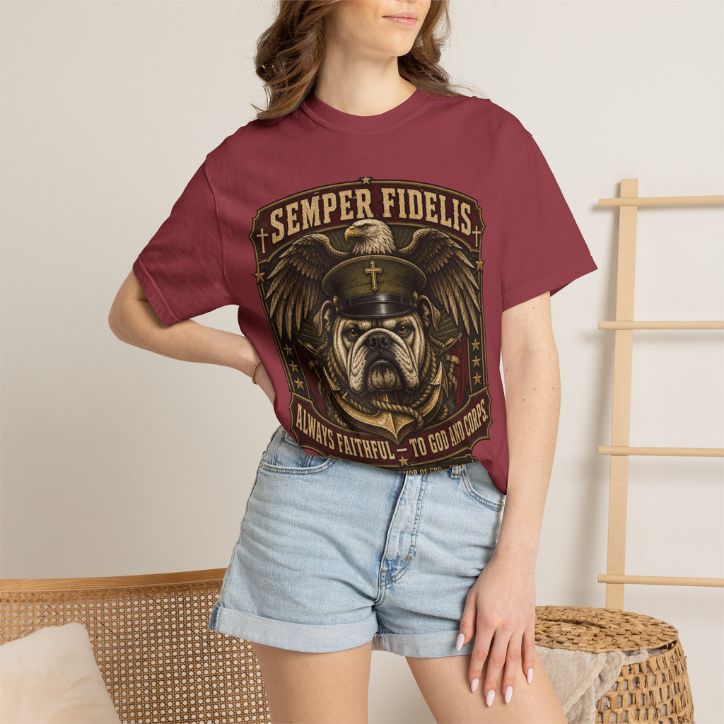 Always Faithful To God & Corps Tee Shirt