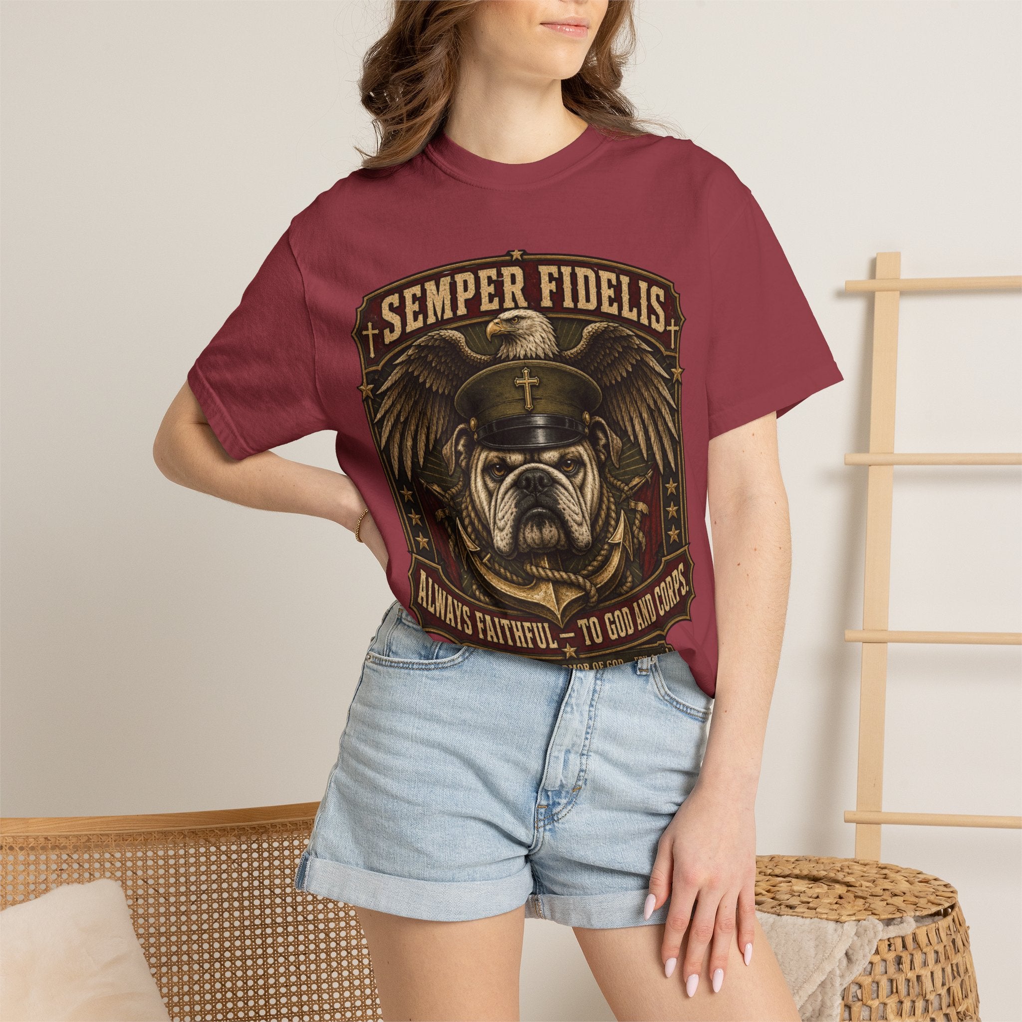 Always Faithful To God & Corps Tee Shirt