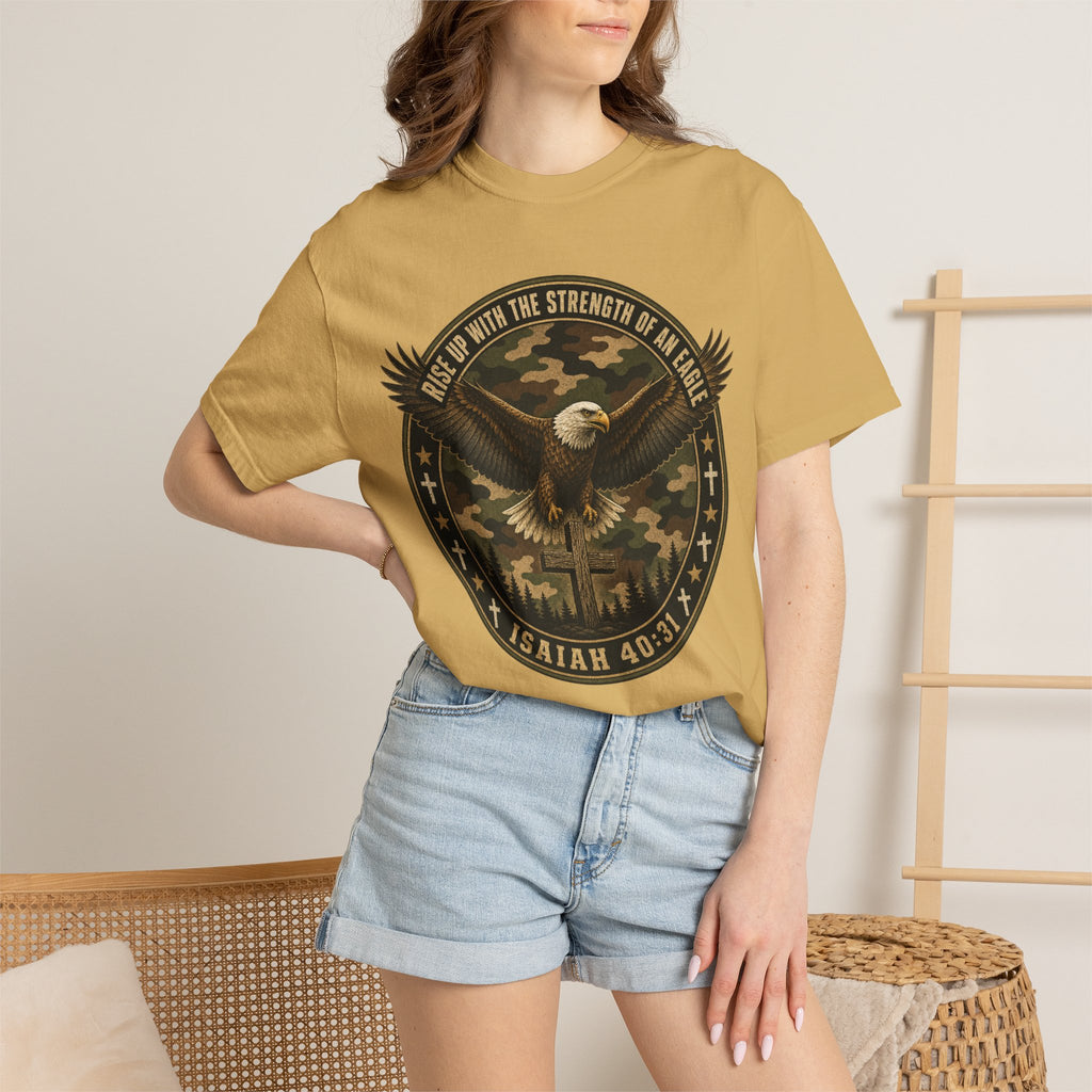 Rise Up With The Strength Of An Eagle Tee Shirt