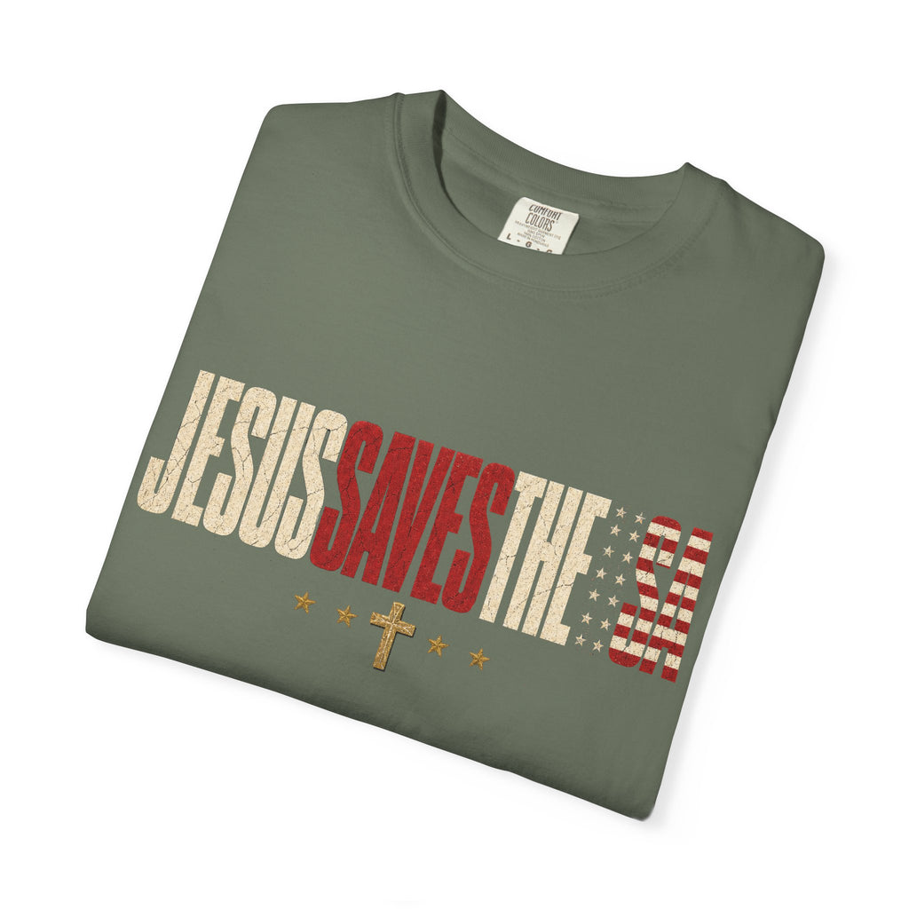 Jesus Saves The USA Tee Shirt