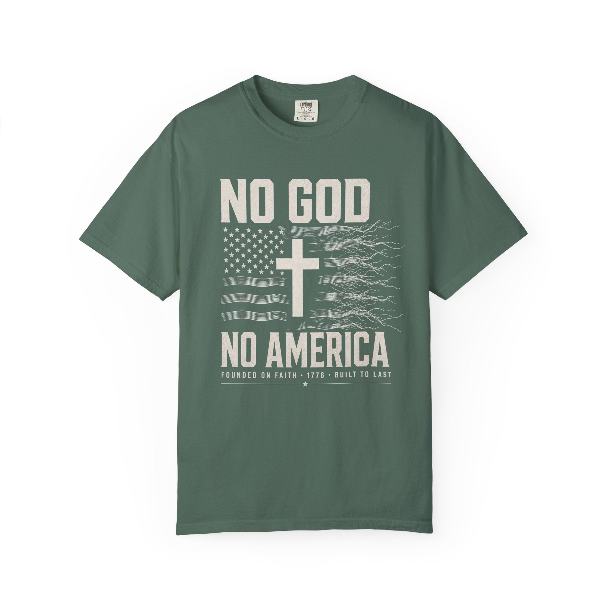 No God - No America Tee Shirt