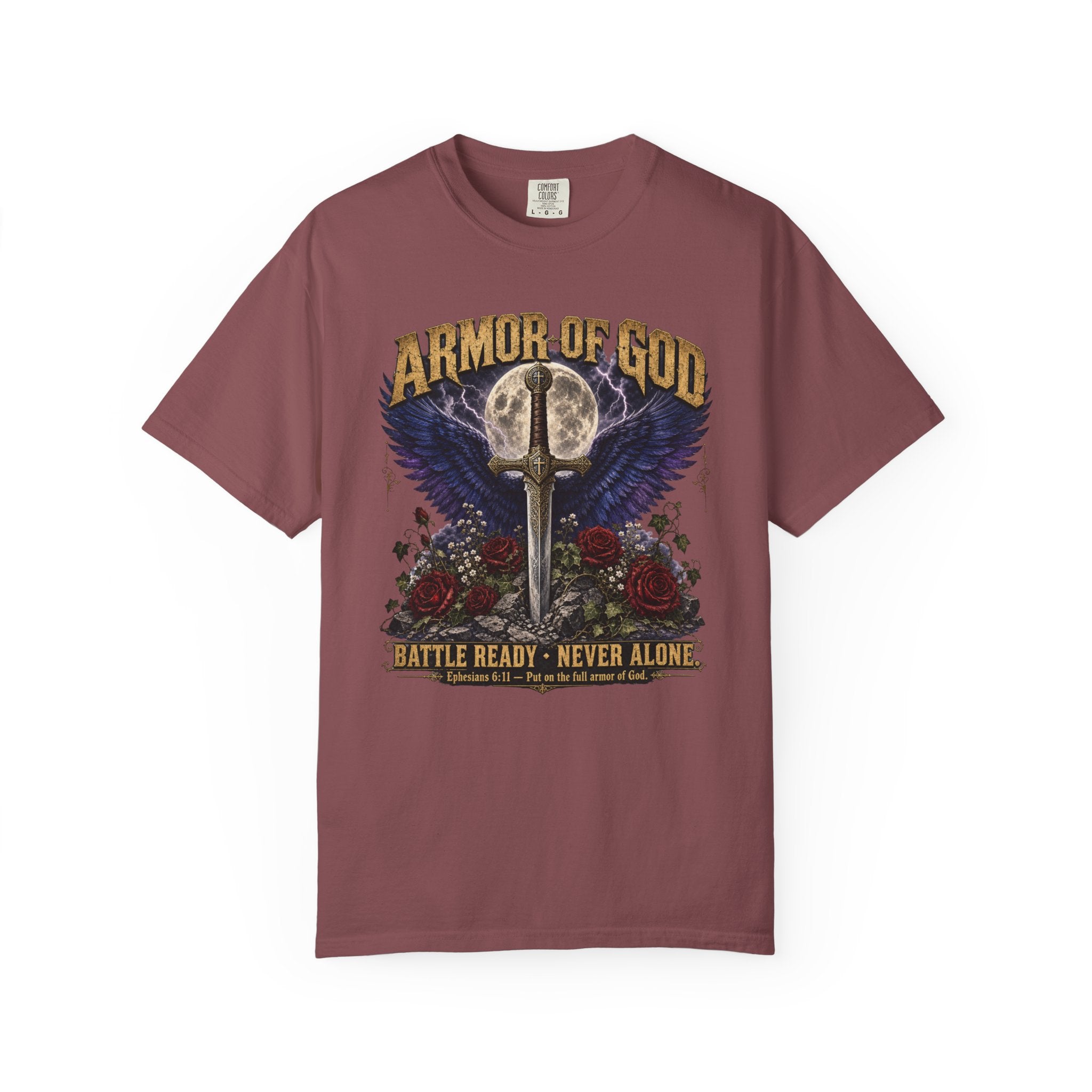 Armor of God — Battle Ready - Not Alone  Tee Shirt