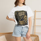 "Spiritual Warfare — Trained for Both" Tee Shirt