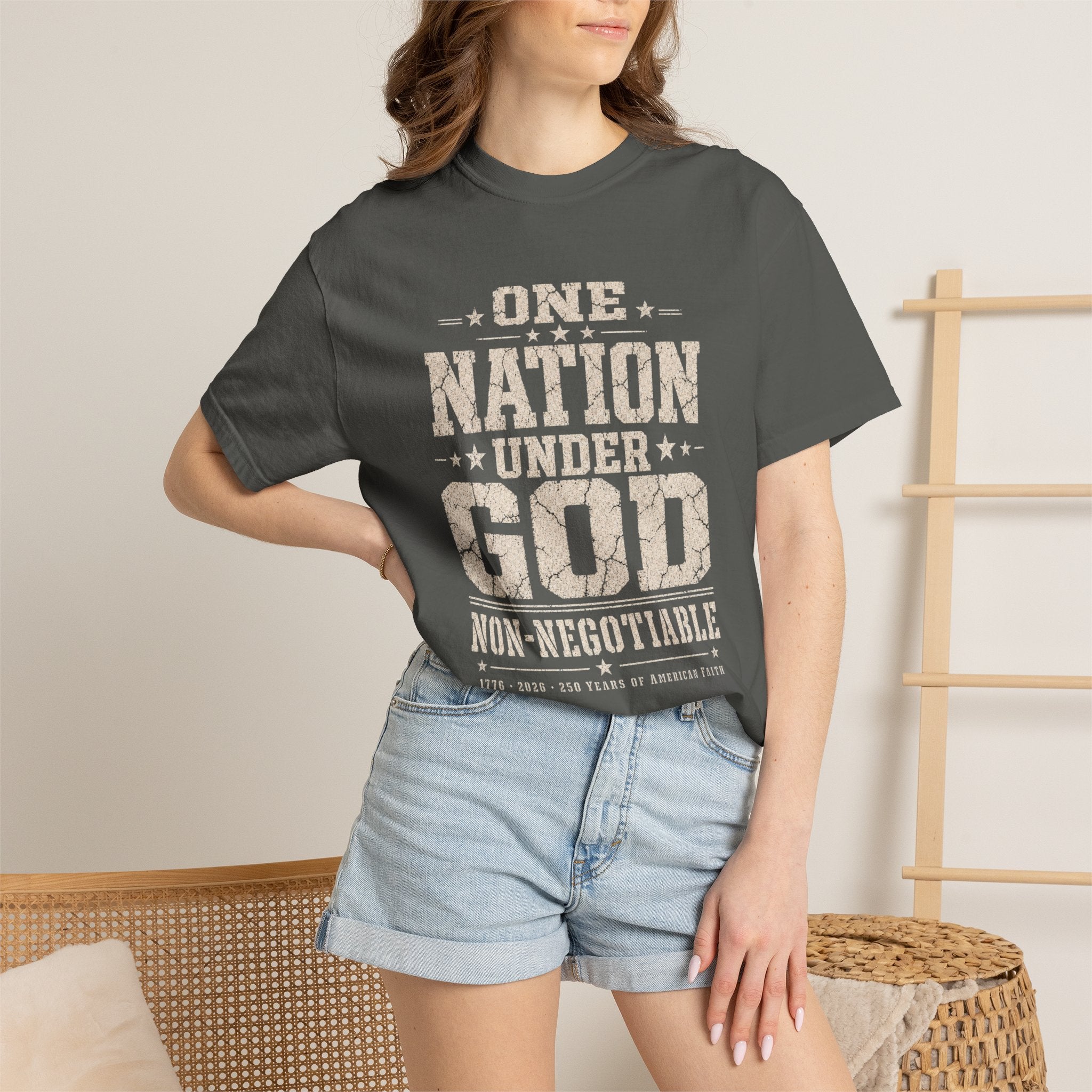 On Nation Under God Tee Shirt