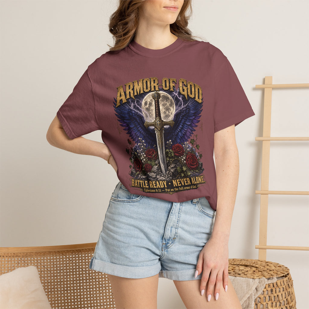 Armor of God — Battle Ready - Not Alone  Tee Shirt