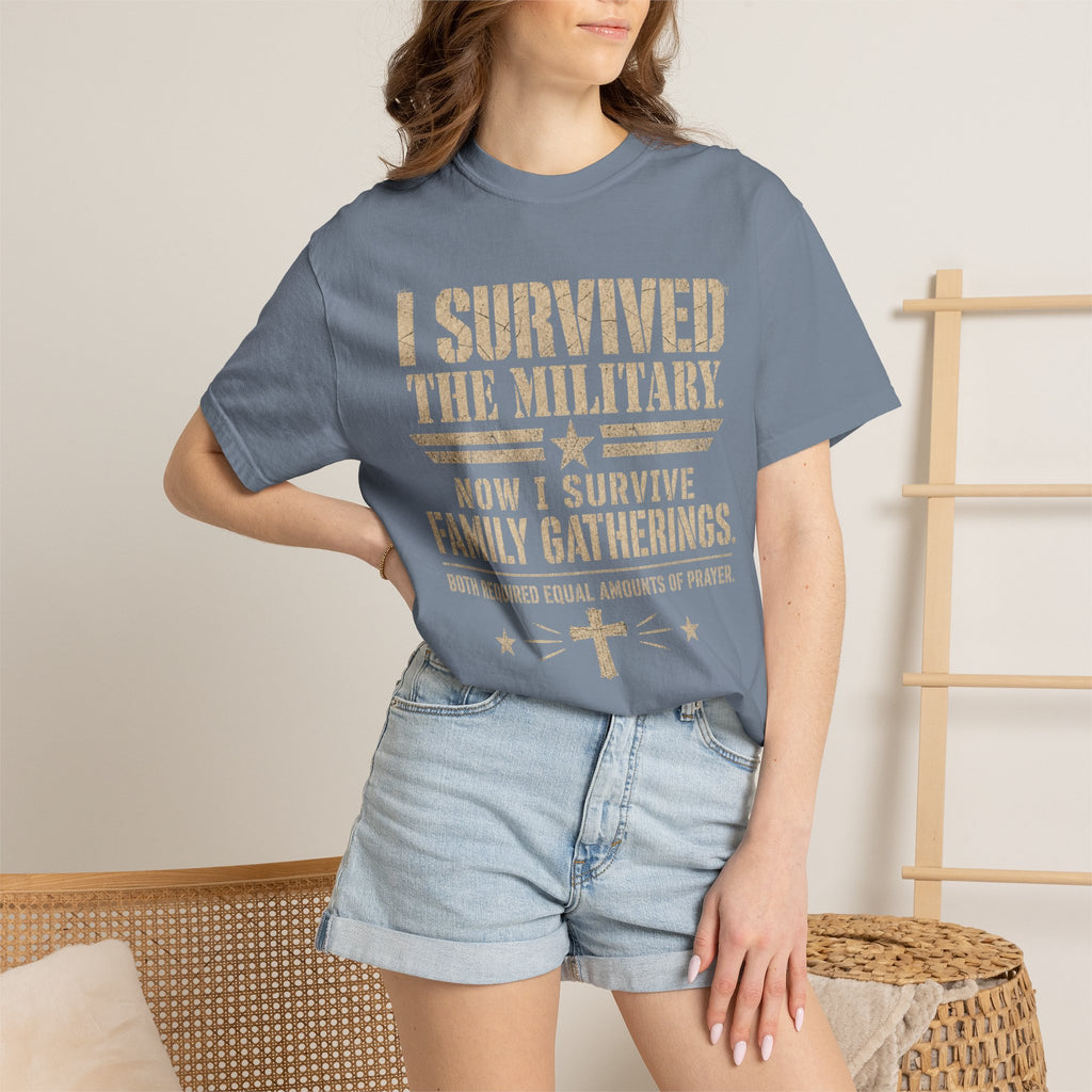 I Survived The Military Tee Shirt