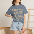 I Survived The Military Tee Shirt