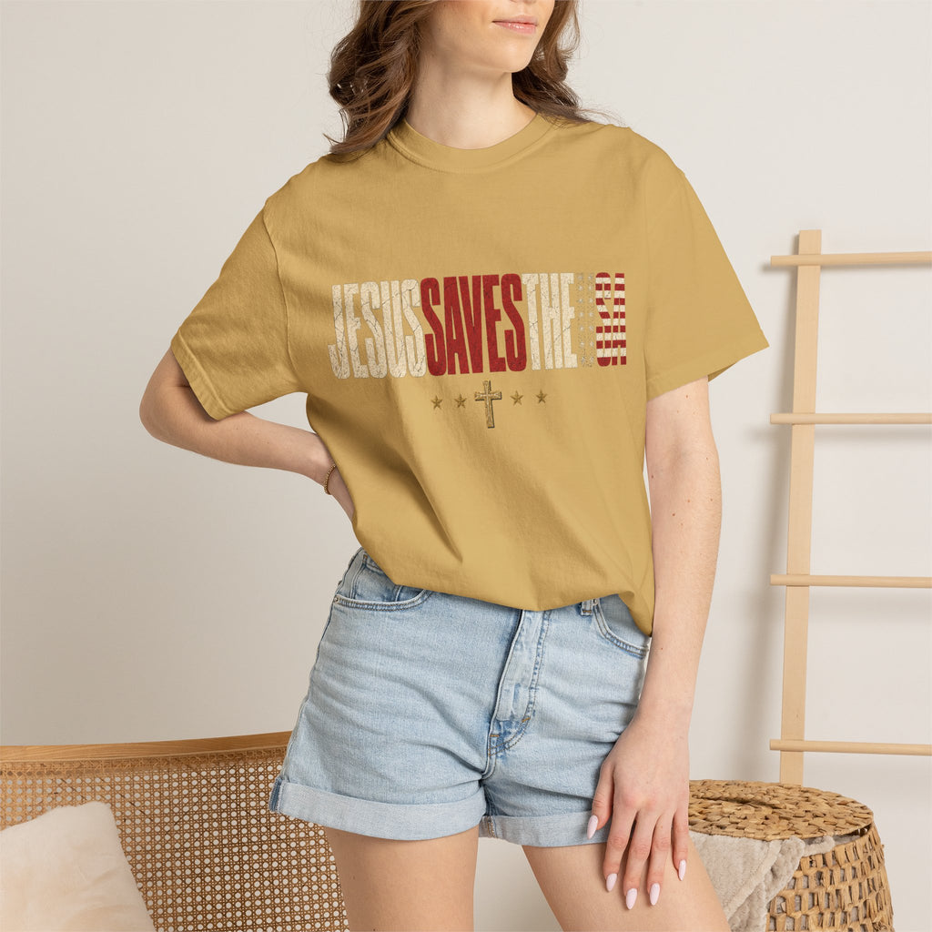Jesus Saves The USA Tee Shirt