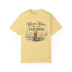 Bloom Where You Are Stationed Tee Shirt