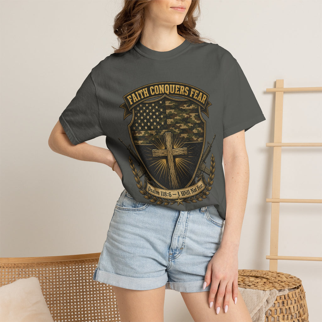 Faith Conquers Fear Tee Shirt