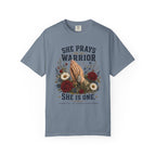 She Prays For The Warrior - She Is One Tee Shirt