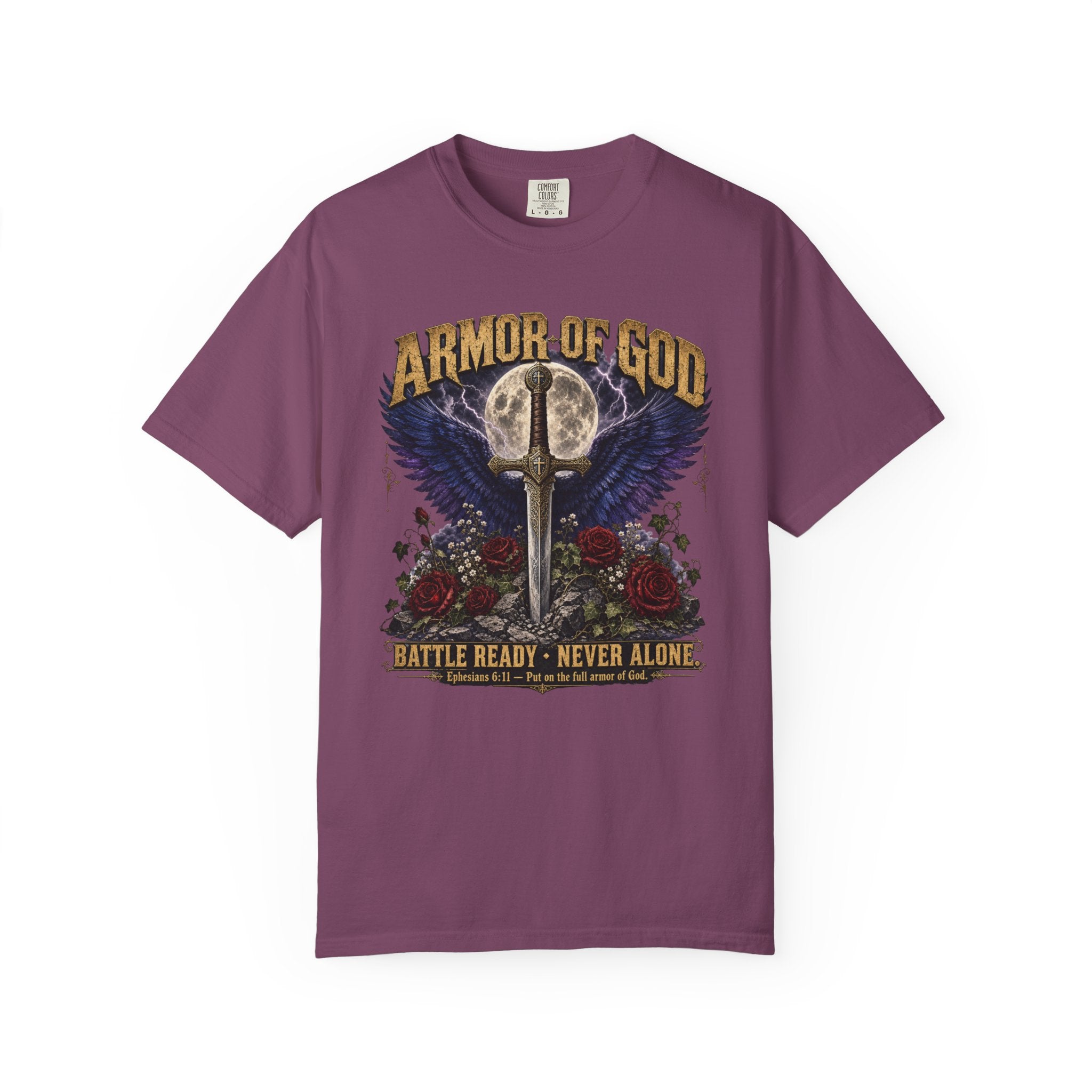 Armor of God — Battle Ready - Not Alone  Tee Shirt