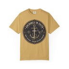 Navy Veteran - Anchored In Faith Tee Shirt