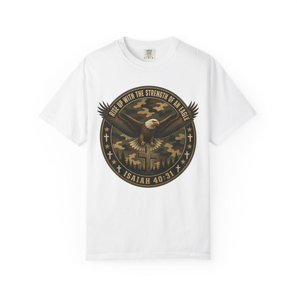 Rise Up With The Strength Of An Eagle Tee Shirt