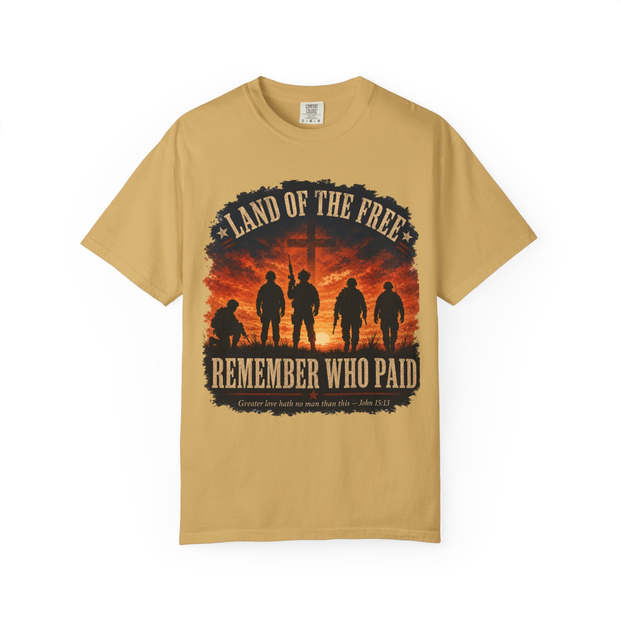 Land Of The Free - Remember Who Paid Tee Shirt
