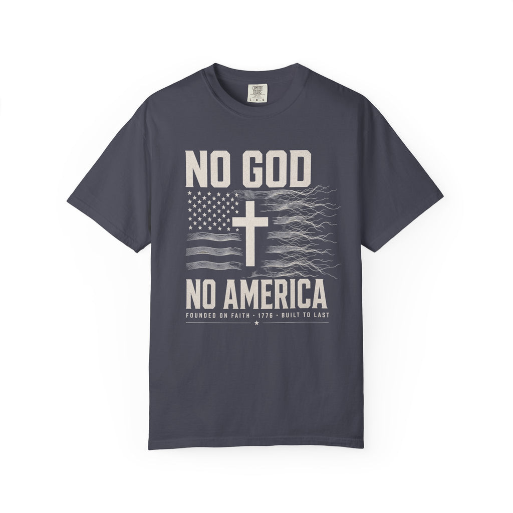 No God - No America Tee Shirt