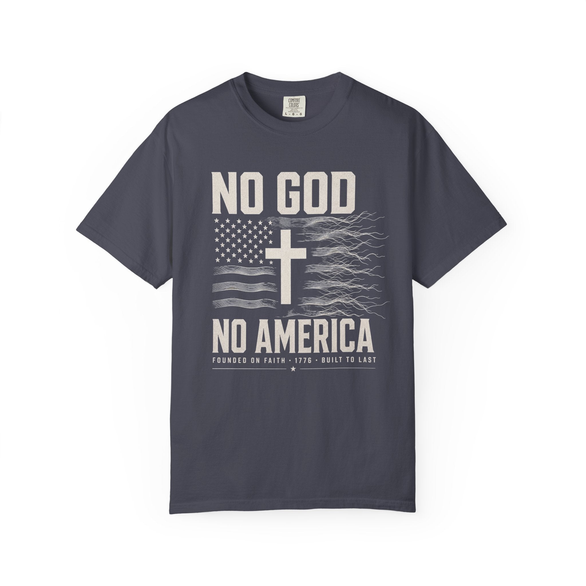 No God - No America Tee Shirt