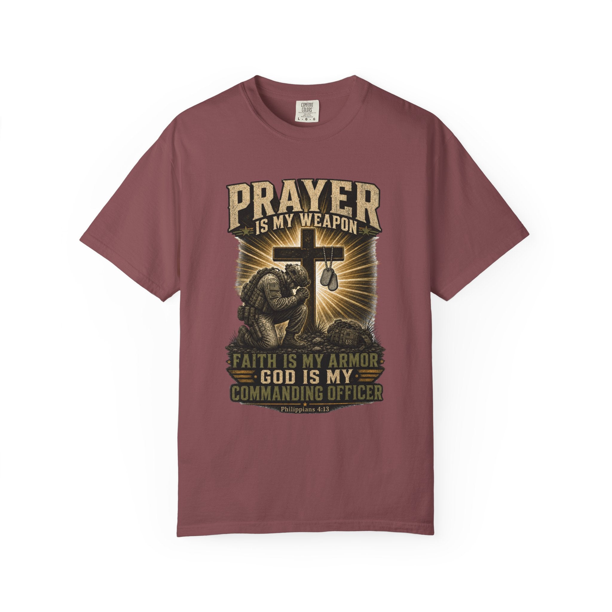 Prayer Is My Weapon Tee Shirt
