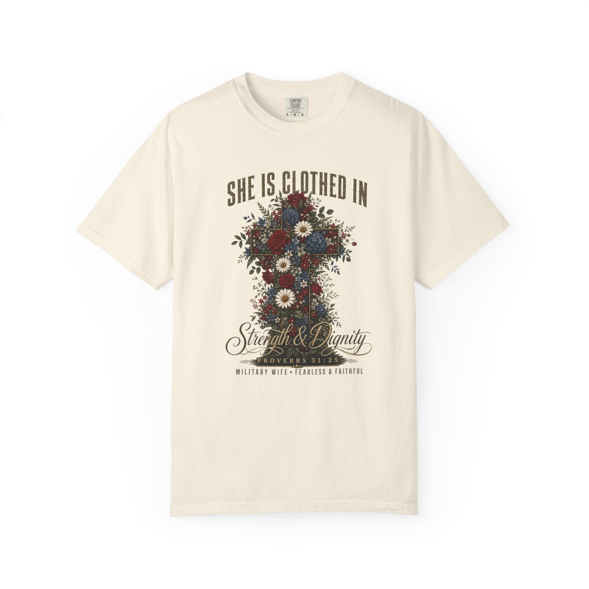 She Is Clothed In Strength And Dignity Tee Shirt