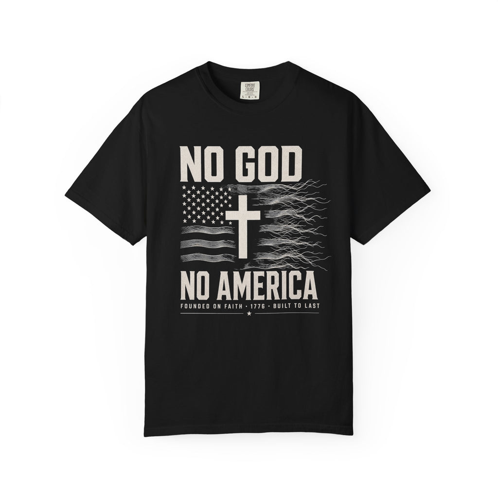 No God - No America Tee Shirt