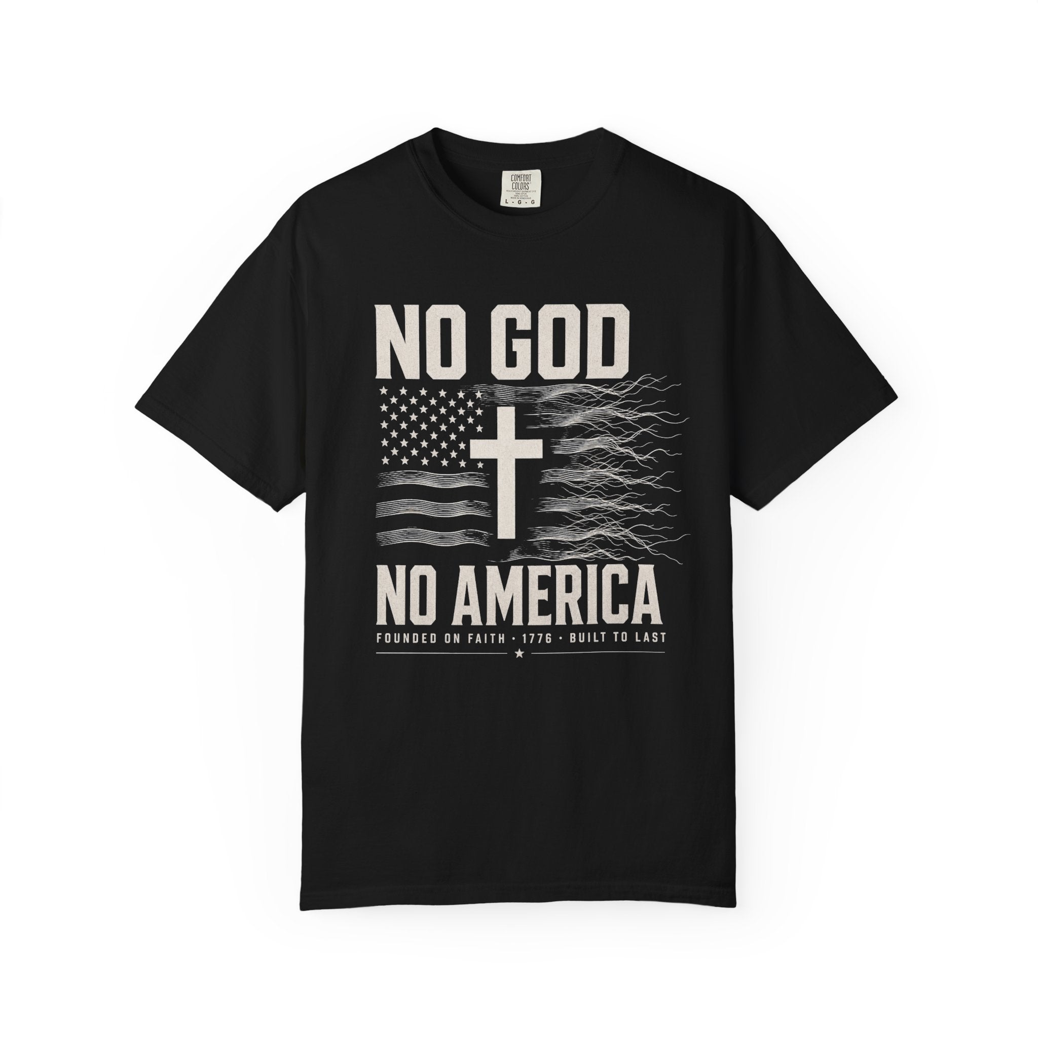 No God - No America Tee Shirt