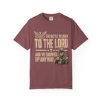 The Battle Belongs To The Lord Tee Shirt