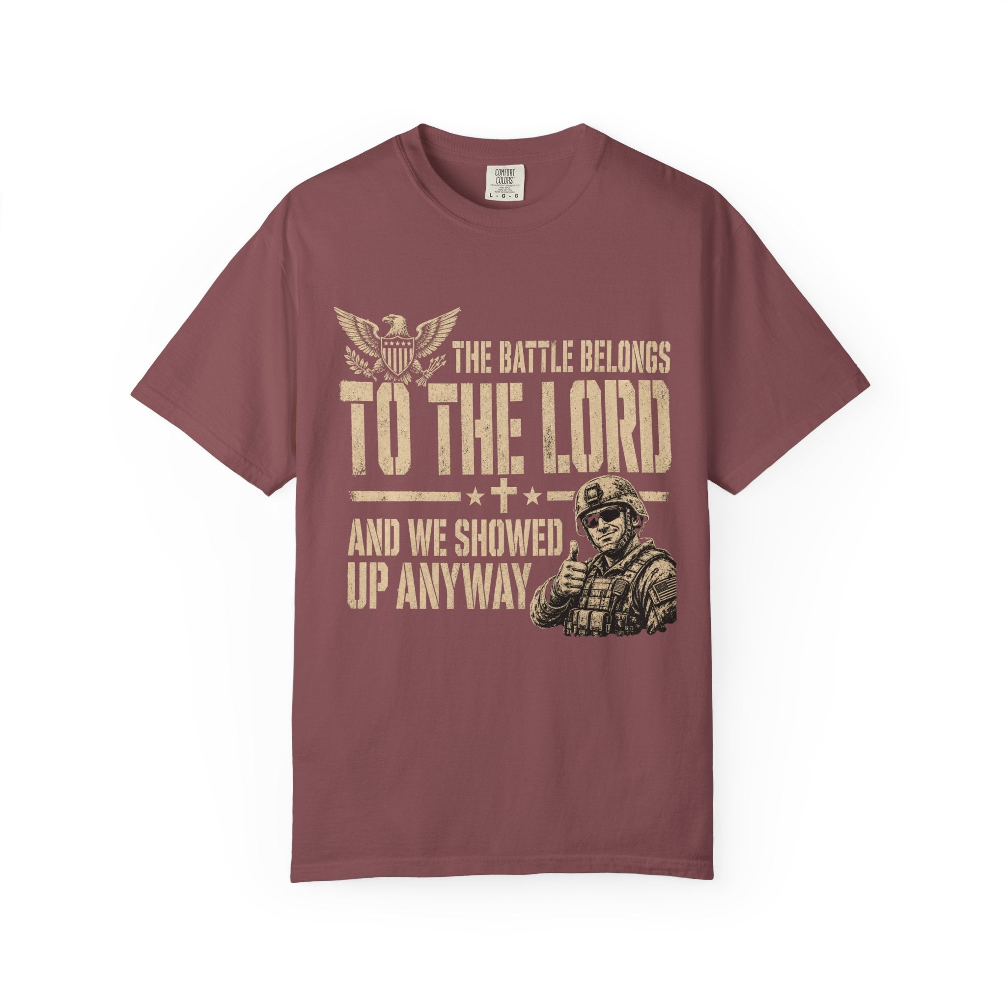The Battle Belongs To The Lord Tee Shirt