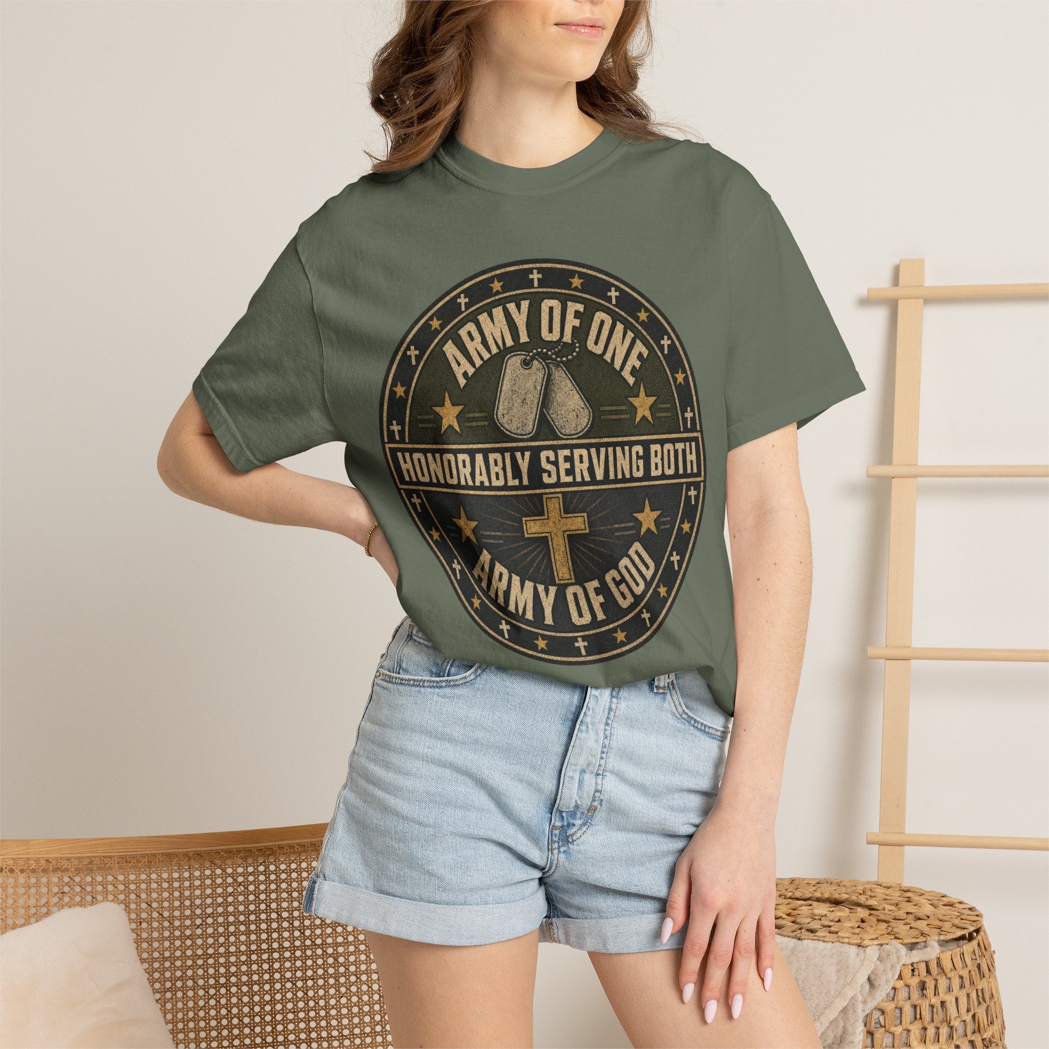 Army Of One - Army Of God Tee Shirt