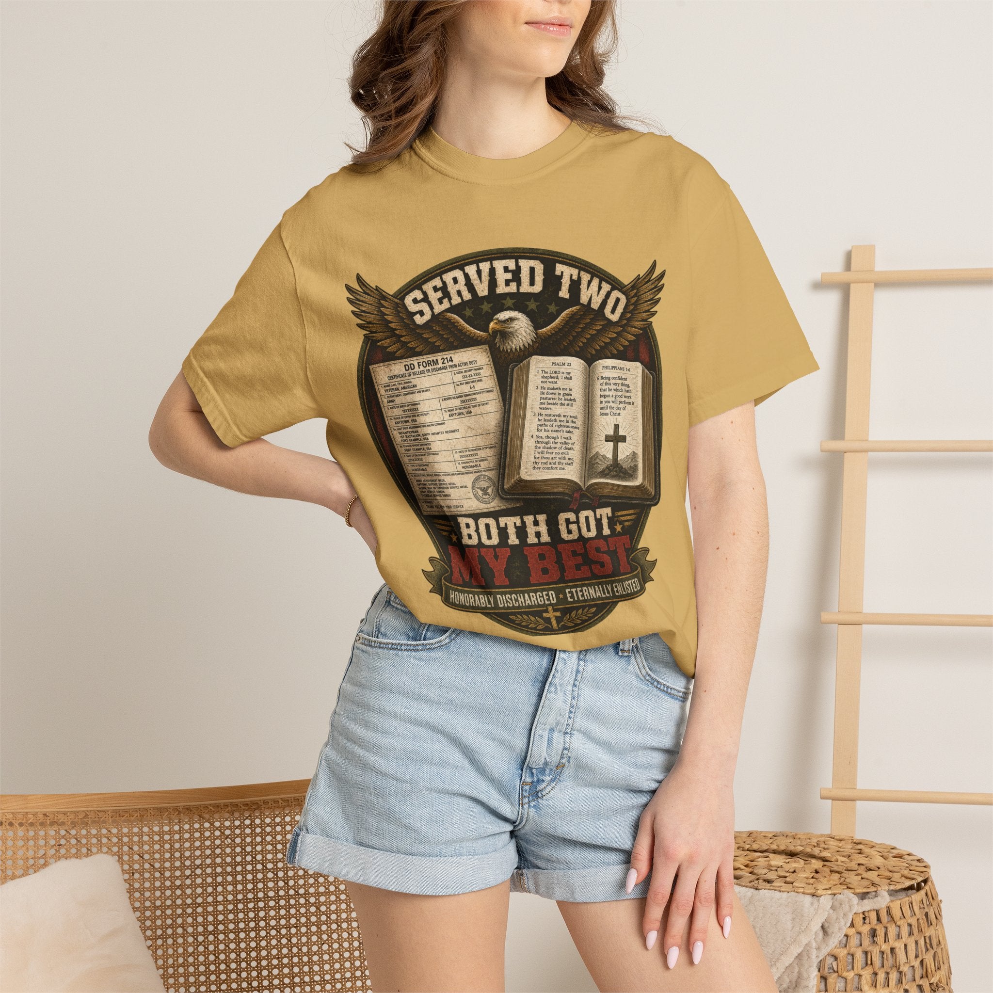 Served Two - Both Got My Best Tee Shirt