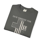 Faith Conquers Fear - Cross Tee Shirt
