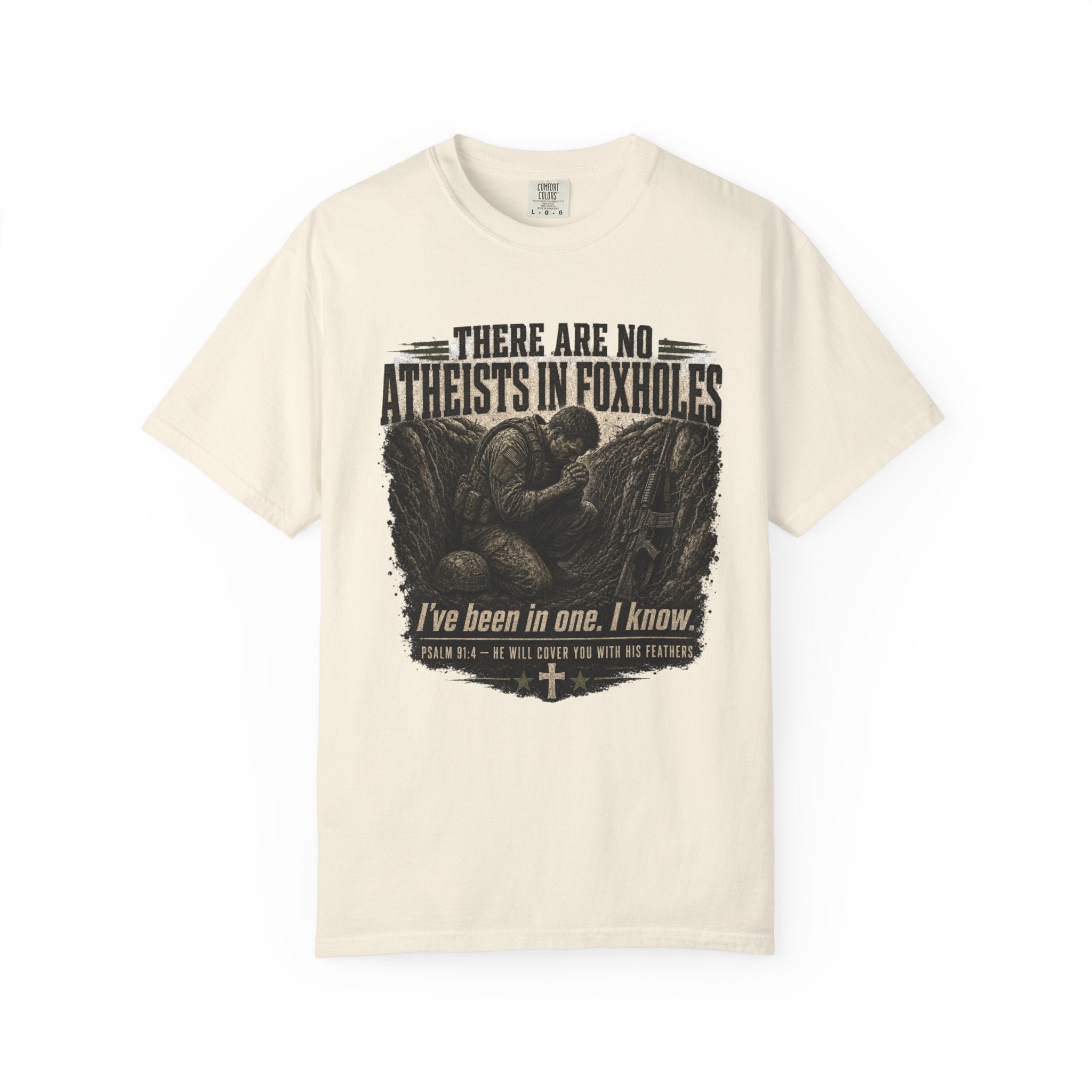 In The Foxhole With God Tee Shirt