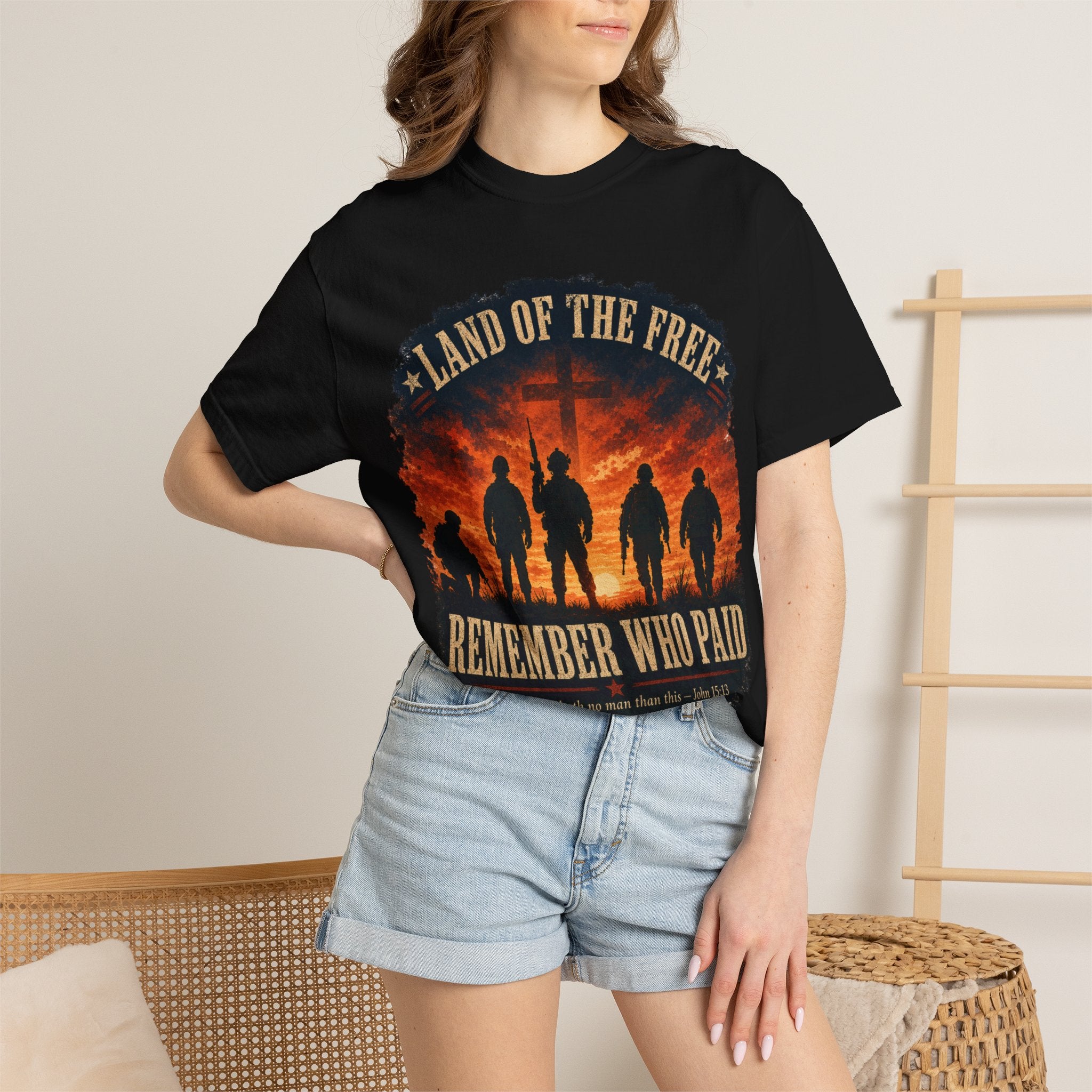 Land Of The Free - Remember Who Paid Tee Shirt