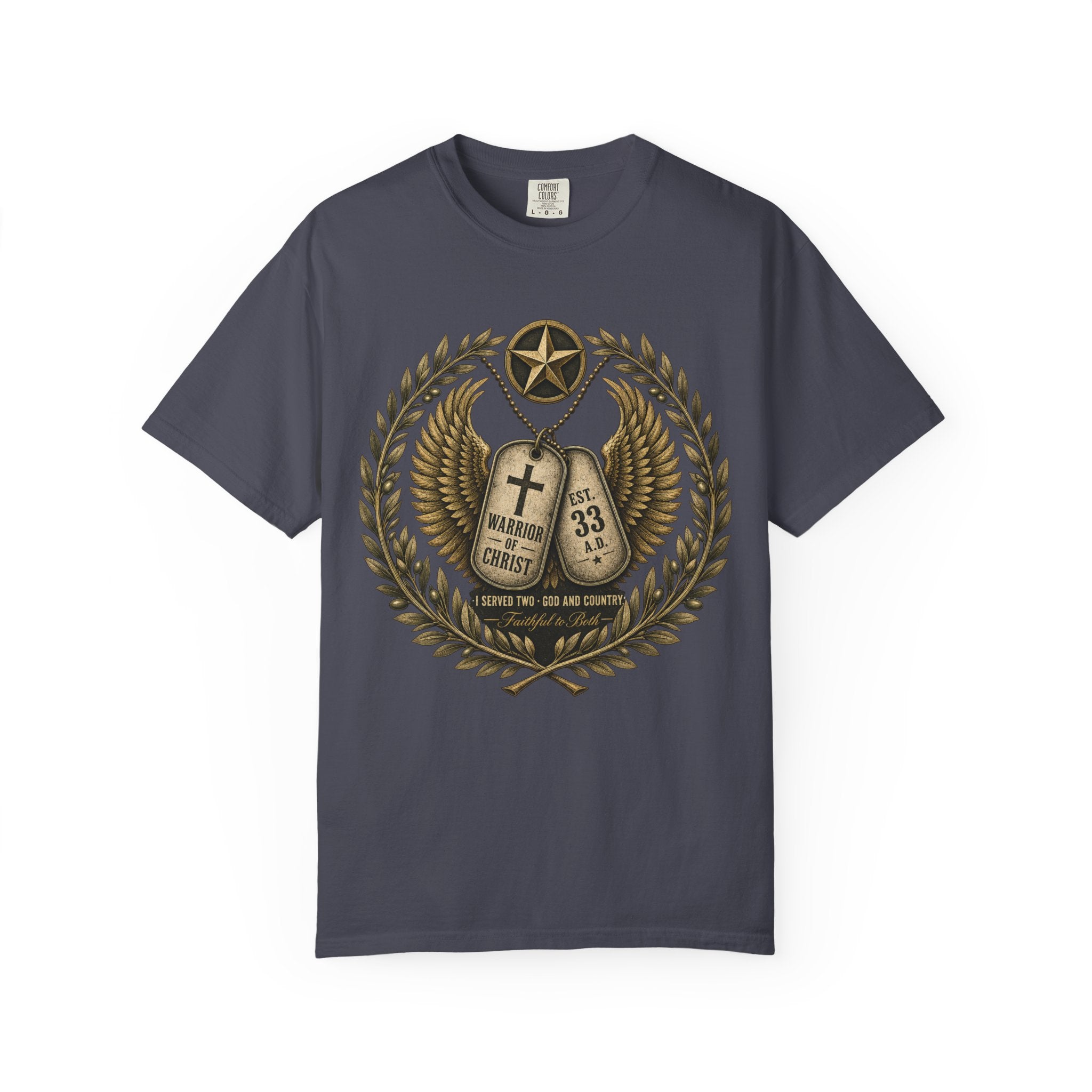 I served Two - God and Country Tee Shirt