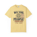 In The Beginning We The People Under God Tee Shirt
