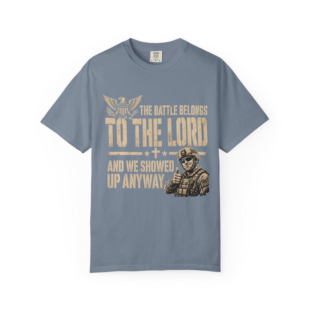 The Battle Belongs To The Lord Tee Shirt