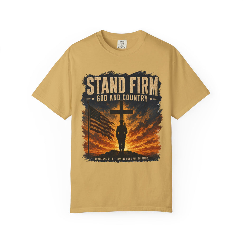 Stand Firm - God & Country Tee Shirt